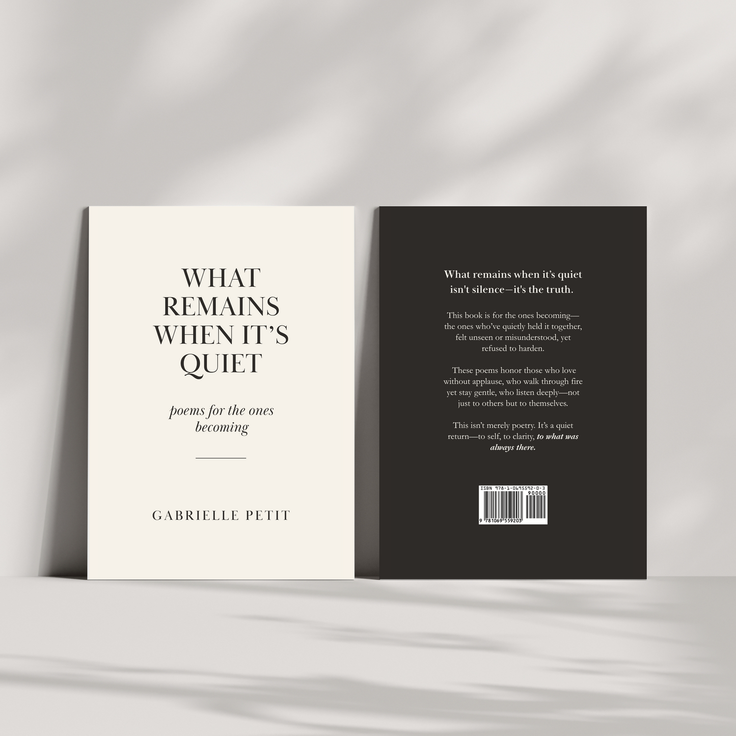 What Remains When It's Quiet — Paperback