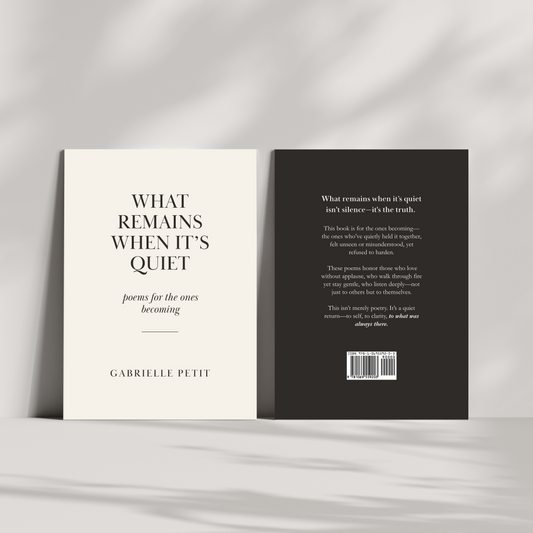 What Remains When It's Quiet — Paperback